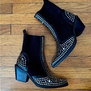 Studded Rad High Ankle Boot